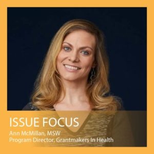 Issue Focus by Ann McMillan