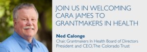 Ned Calonge: Join us in welcoming Cara James to GIH