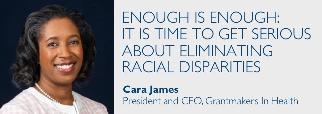 Enough is Enough: It is Time to Get Serious about Eliminating Racial Disparities by Cara James