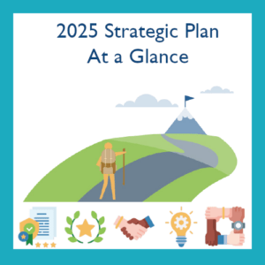 strategic plan at a glance tile