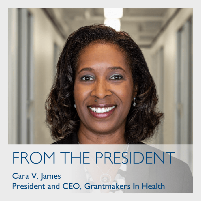 From President Cara James